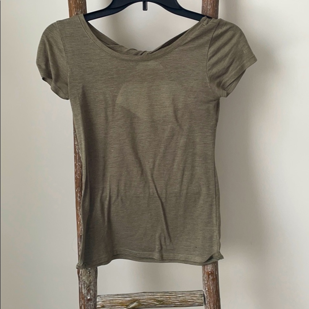 Olive Green Tee